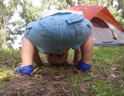 camping with toddlers