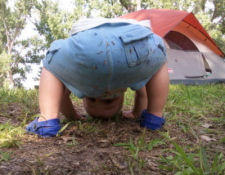Camping Toddler