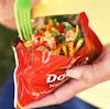 Tacos in a Bag Camp Lunch