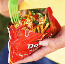 Tacos in a Bag Camping with kids recipe