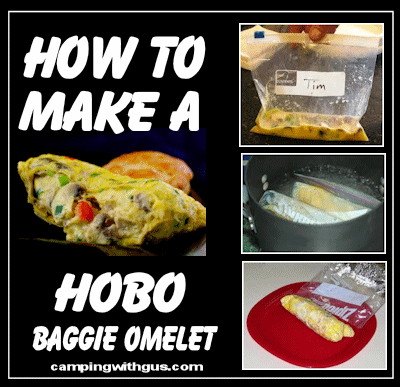 Hobo Baggie Omelet Camping Breakfast