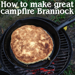 cooking brannock bread