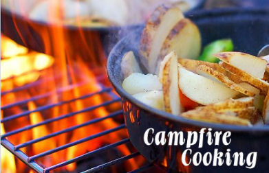 CampingwithGus.com Campfire Cooking Camp Meal