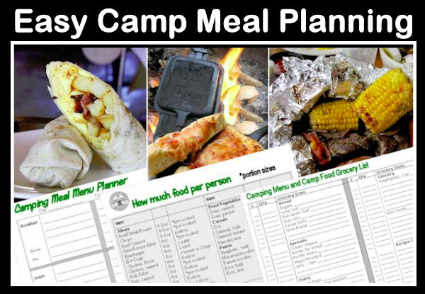 camp meal and menu planning